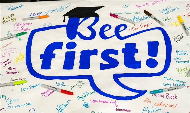 Poster for Bee First event